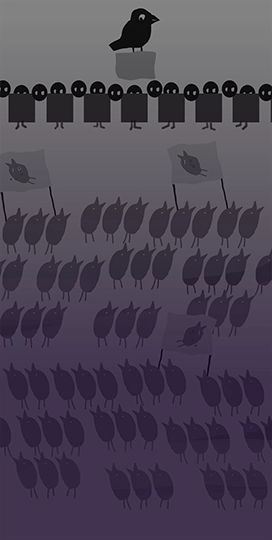 Մարդը ափի մե՞ջ